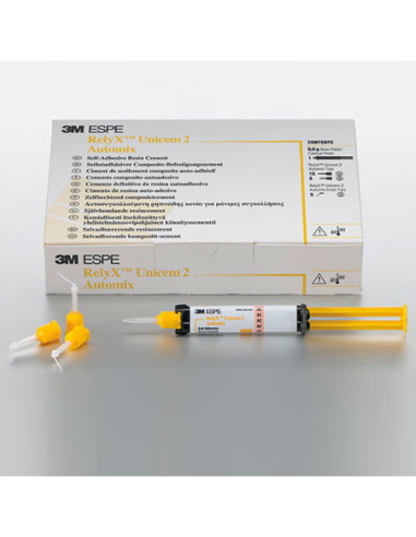 Cemento dental 56847 Relyx Unicem 2 Automix A3 Opaco Rep - Solventum