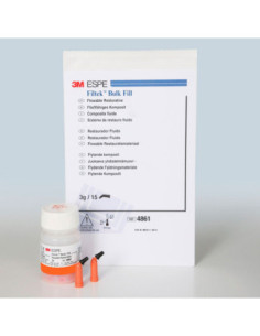 Composite dental 4861A1 FILTEK BULK FILL FLUIDO A1 CAPS 2gr para Composite - Solventum
