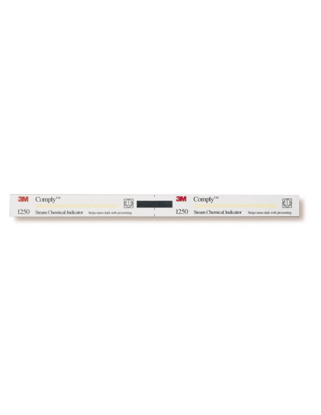 Producto de esterilización Comply Tiras Indicador Quimico 1250 para Esterilización - Solventum