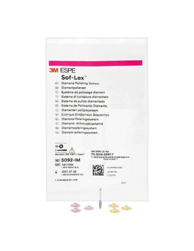 5092 Im Sof lex Diamond Kit Intro Sistema Pulido - Solventum