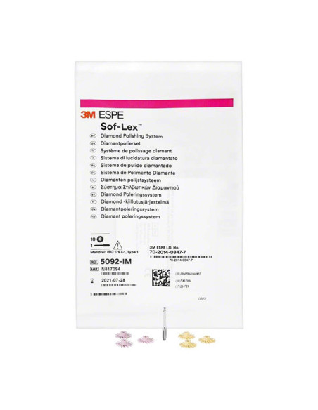 5092 Im Sof lex Diamond Kit Intro Sistema Pulido - Solventum