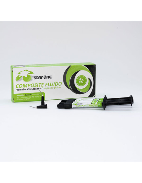 Pulidor dental Composite Fluido 4s Kit 4 Jer para Composite - Starline