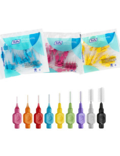 Producto de ortodoncia Cepillo Interdental Rosa Bolsa para Ortodoncia - Tepe