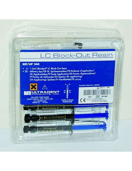 Producto de blanqueamiento dental Lc Block out Resin Kit - Ultradent