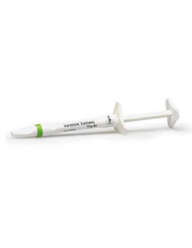 Cemento dental VARIOLINK ESTHETIC TRY REFILL 1 7gr LIGHT+ para Cerámica Dental - Vivadent