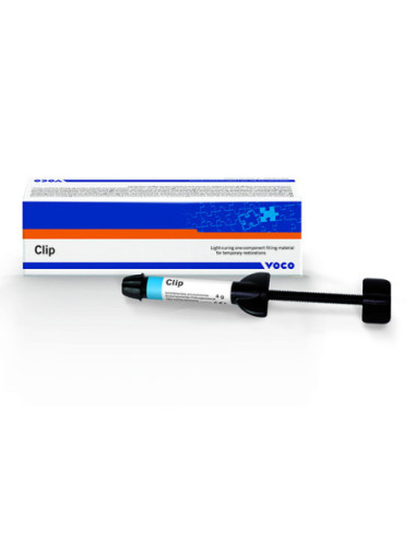 Composite dental CLIP OBTUR PROV 2x4gr 1284 para Composite - Voco