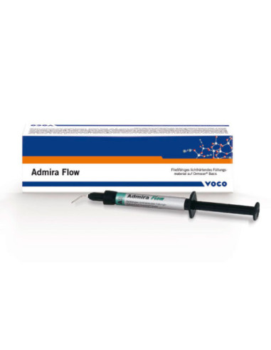 Cemento dental ADMIRA FLOW A3 JERINGA 8gr 2483 para Porcelana y Composite - Voco