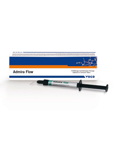 Cemento dental ADMIRA FLOW A3 JERINGA 8gr 2483 para Porcelana y Composite - Voco