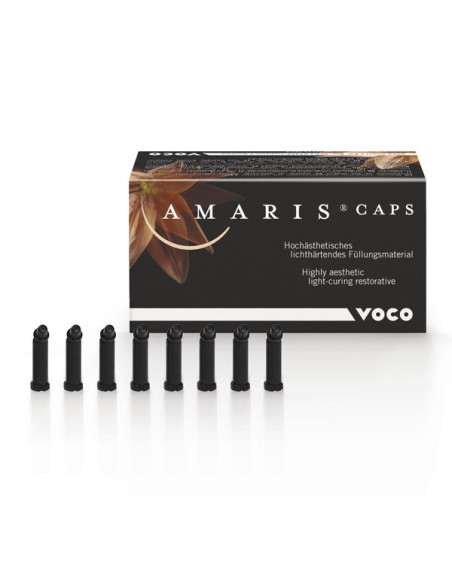 Composite dental AMARIS CAPS OPACO OBL 25gr 1958 para Cerámica Dental - Voco