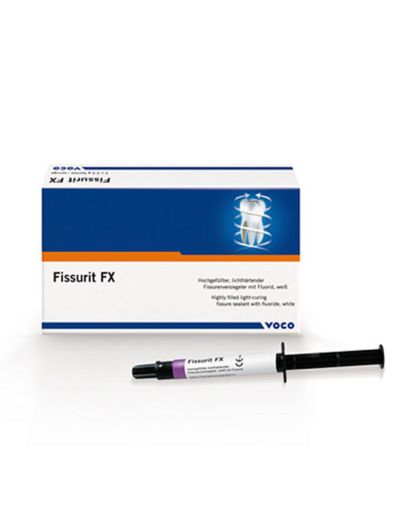 Cemento dental FISSURIT F SET JERINGA 5X2gr para Composite - Voco