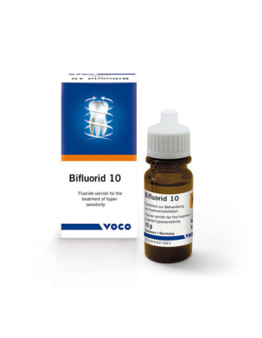 Barnices BIFLUORID 10 BOTELLA 3x10gr 1617 - Voco