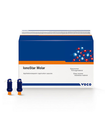 Cemento dental Ionostar Molar Appl Capsula A2+easy Glaze - Voco