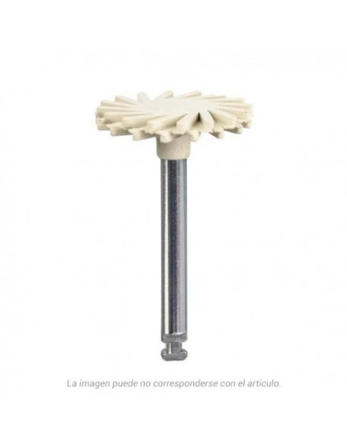 Pulidor dental JIFFY CA FINO NATURAL Composite RUEDA para Composite - Ultradent