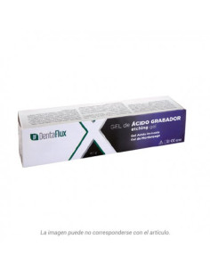 Adhesivo dental GEL ACIDO JUMBO 60+ 5gr + 24 PUNTAS - Dentaflux
