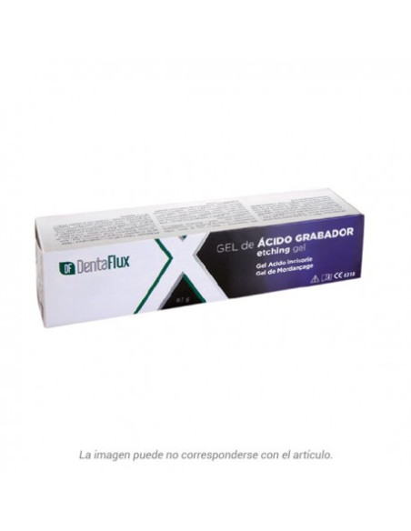 Adhesivo dental GEL ACIDO JUMBO 60+ 5gr + 24 PUNTAS - Dentaflux
