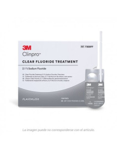 Barnices 7300ff Clinpro Clear Trat Fluor S sabor - Solventum