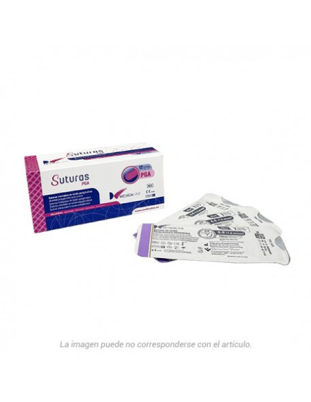 Sutura A poliglic 3 8 Circulo 3 0 - Medicaline