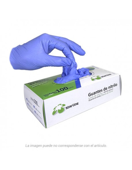 Instrumental dental Guantes Nitrilo Violeta Medianos - Starline