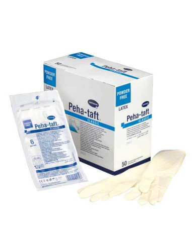 Guantes Est quir peha basic Latex Sp Nº7 1 2 50 P - Varios