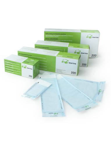 Bolsas esterilizar Starline 7.5x25cm cx200uds. VE13204