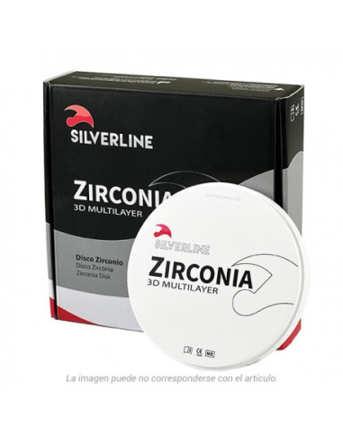 Disco Zirconio 3d A2 para Zirconio - Silverline