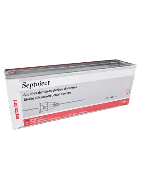 Agujas Septoject Xl 30G 21 0,3X25Mm 100U. - SEPTODONT