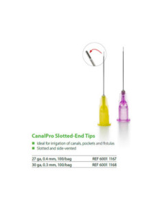 Agujas Irrigación Canal Pro Puntas Slotted end 30ga - Coltene 2