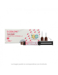 Adhesivo dental G CEM ONE TWIN REFILL A2 JER 6gr - Gc 2