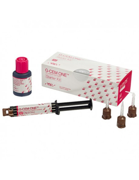 Adhesivo dental G cem One Starter Kit A2 Jer - Gc