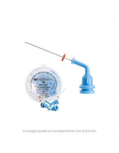 Producto de endodoncia Navitips 29ga 50pk (blue) para Endodoncia - Ultradent