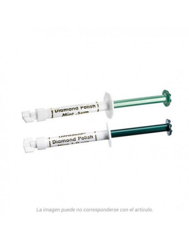 Pulidor dental Diamond Polish Mint 1 0 Refill para Porcelana y Composite - Ultradent