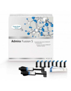 Composite dental ADMIRA FUSION 5 KIT JERINGAS 5X3gr 6225 para Composite - Voco 2