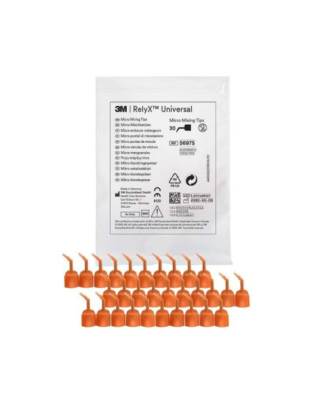 Cemento dental 56975 Relyx Univ micro Puntas De Mezcla - Solventum