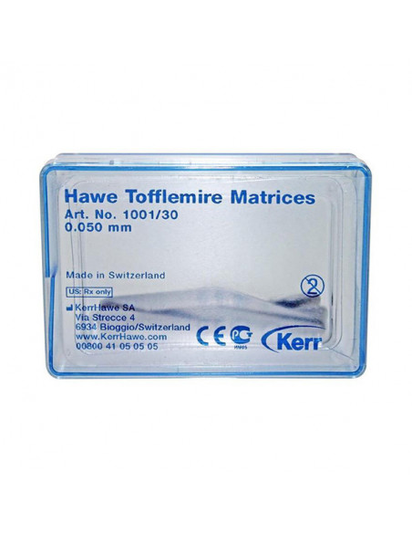 1001 Matriz Tofflem.0,05Mm.30U (Antes 12) - HAWE-NEOS
