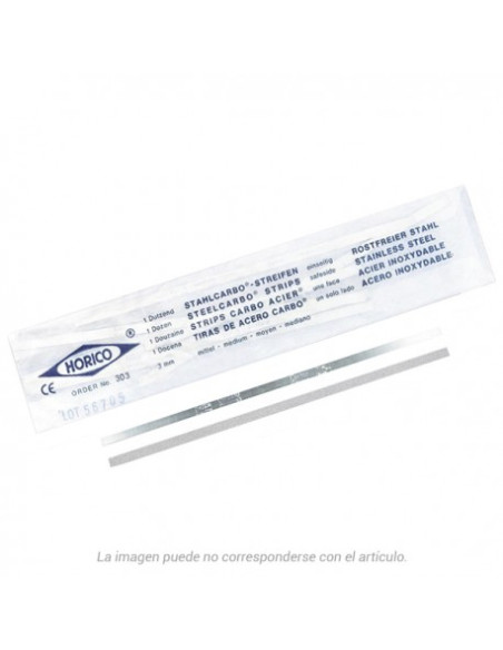 Tiras 303 Tira Acero 0.1x3 12 und - Horico