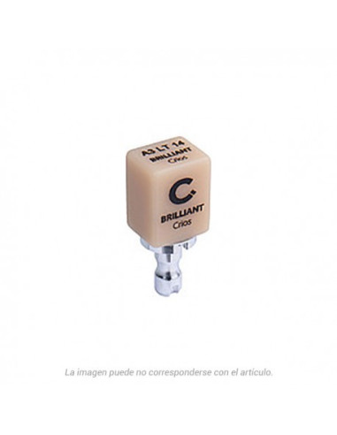Composite dental 60019988 Brilliant Crios A3 LT14 Cerec para Composite - Coltene