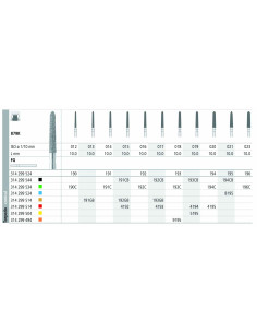 Fresa dental FG 471 6 C 879 016 FG Diamante GRUESO - Intensiv