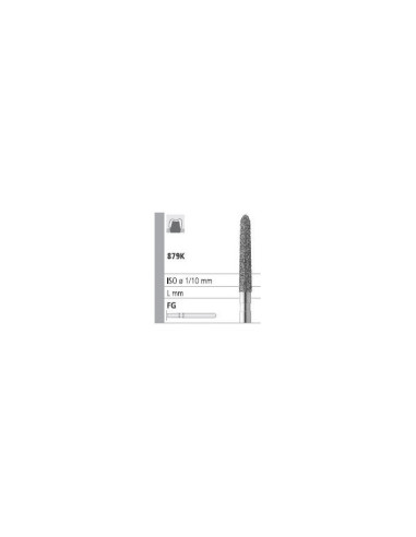 Fresa dental FG 194 6 C 879K 020 FG Diamante GRUESO - Intensiv