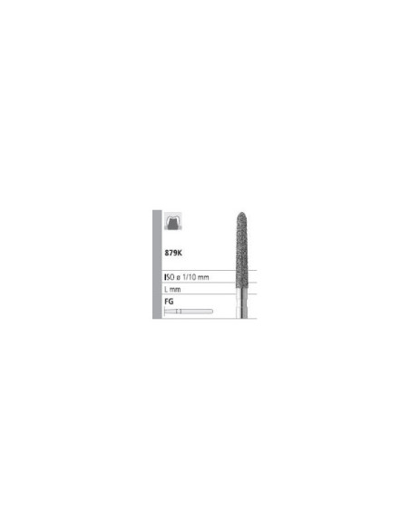 Fresa dental FG 194 6 C 879K 020 FG Diamante GRUESO - Intensiv