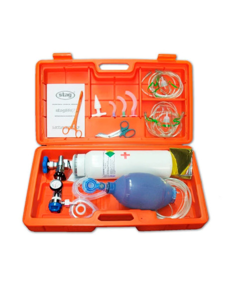 STAG E400 Equipo Oxigenoterapia en Maleta | Abanzedental