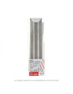 Abrasivo dental Tiras Metal N 200 Pre Preparacion para Composite - Gc