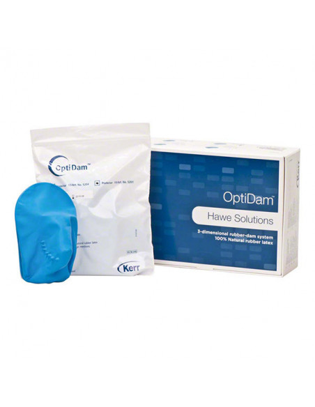 Optidam Posterior 30 Unidades – HAWE-NEOS | Aislamiento absoluto cómodo y eficaz
