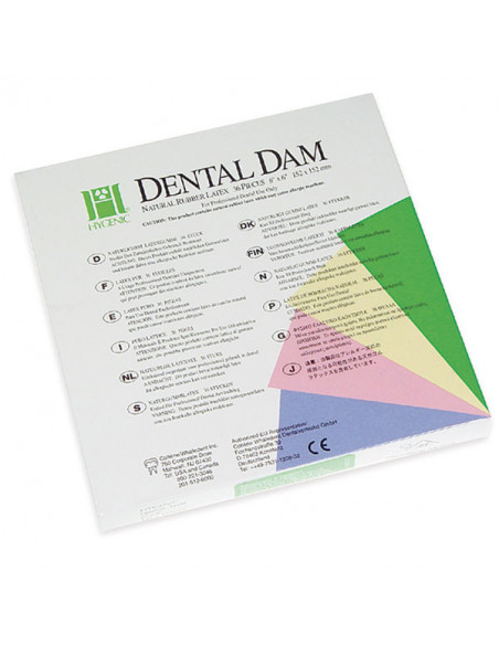 2146 Dique Goma Fino Verde - HYGENIC