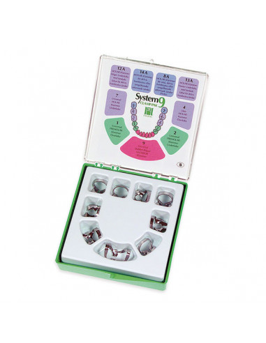 Kit 9 Clamps con Ala Hygenic de Acero Inoxidable