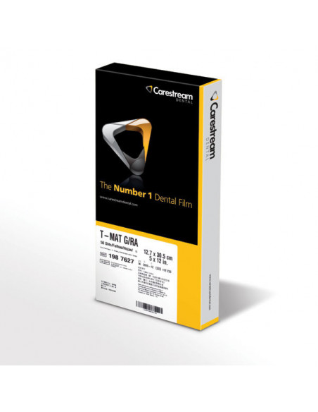 T-Mat-G 12,7X30,5 Verde 50U. - CARESTREAM