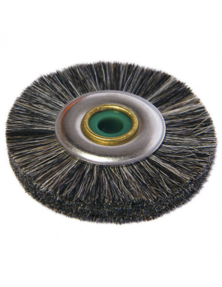 Cepillo Pelo C/Casq.Plast. 48Mm. Gris Suave 12U. - SILVER LINE