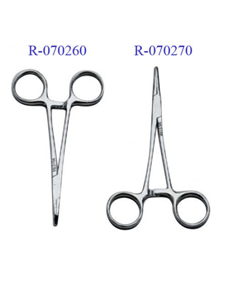 070260 Pinza Mosquito Curva 12Cm. - MESTRA