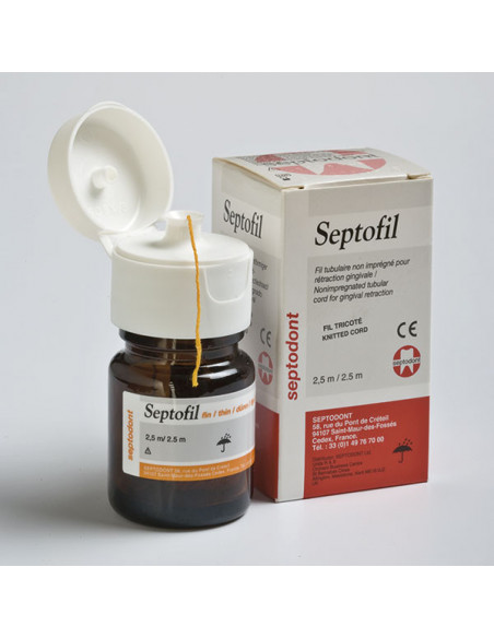 Septofil Naranja Fino 0.65Mm. 2.5M - SEPTODONT