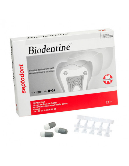 Biodentine : Material Sustitutivo Dentina-Septodont 15 capsulas