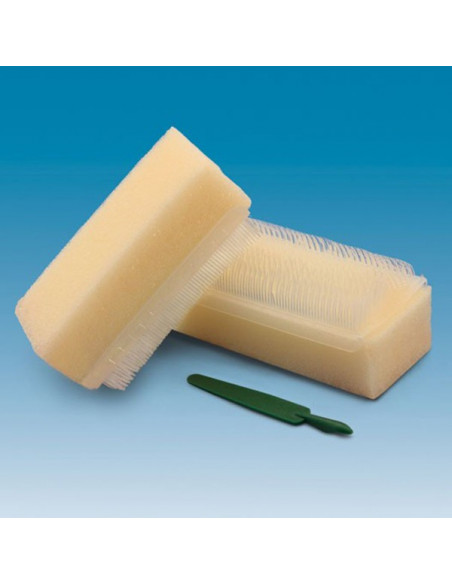 Tecno Scrub Cepillo/Esponja Esteril Desechable 1U. - OMNIA